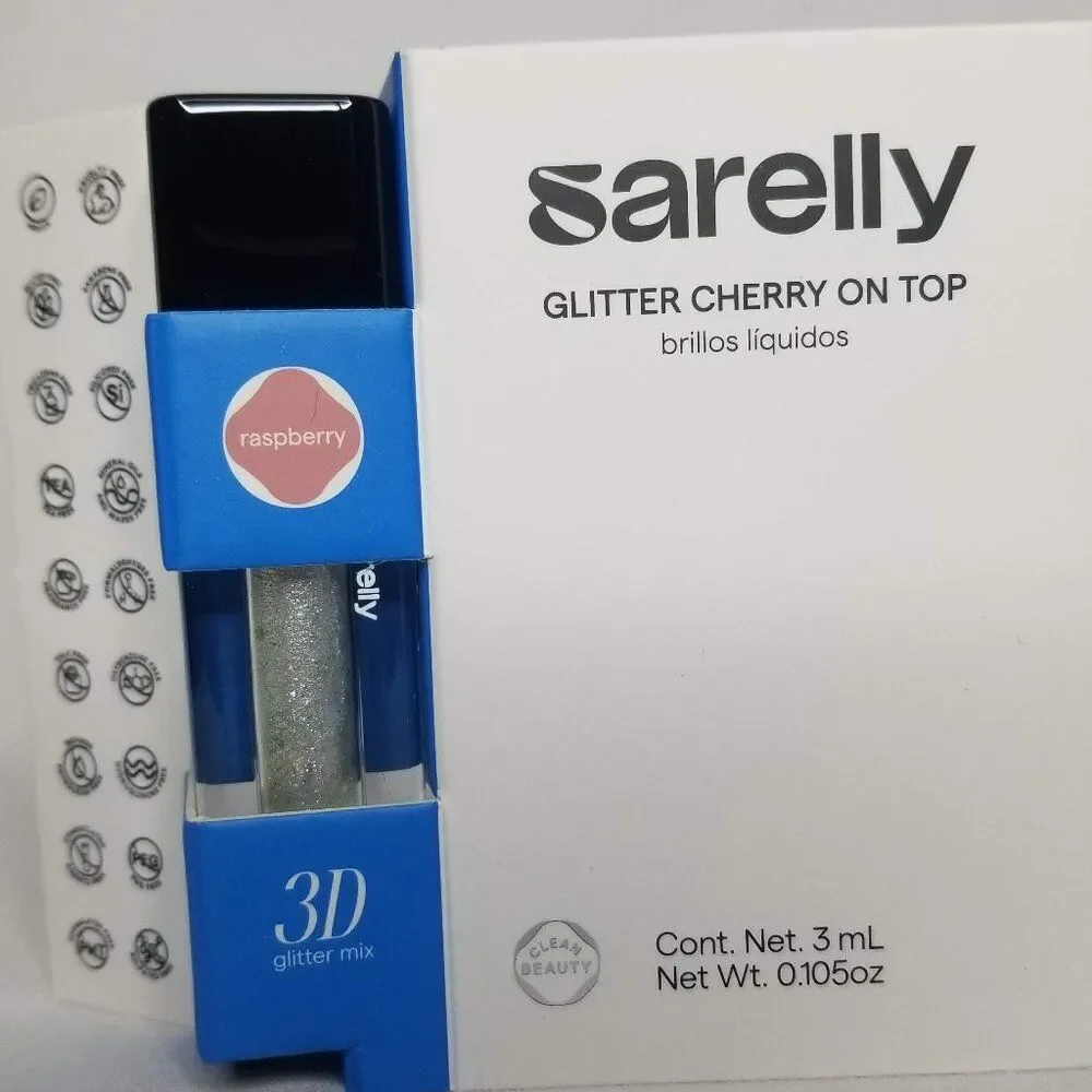 Sarelly Creativo Lab - Cherry On Top Glitter in Raspberry Ginger Sorbet